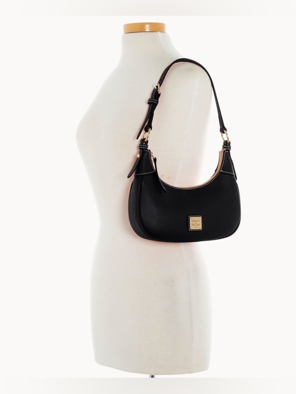NWT - Dooney & Bourke Lucca Leather Hobo Bag - Picture 11 of 16